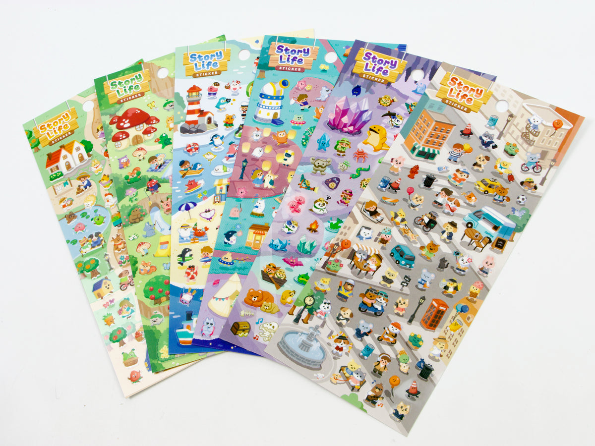 Mind Wave Story Life Stickers