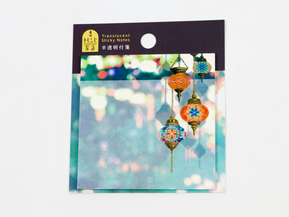 Tomoshibi Tanbou Translucent Sticky Memo