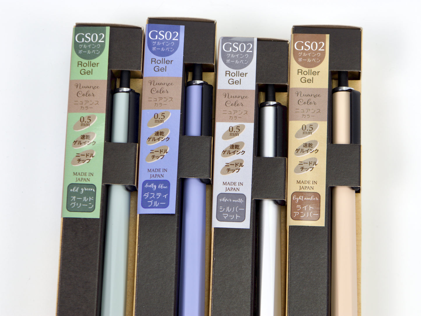 Ohto GS02 Roller Gel Nuance Colors