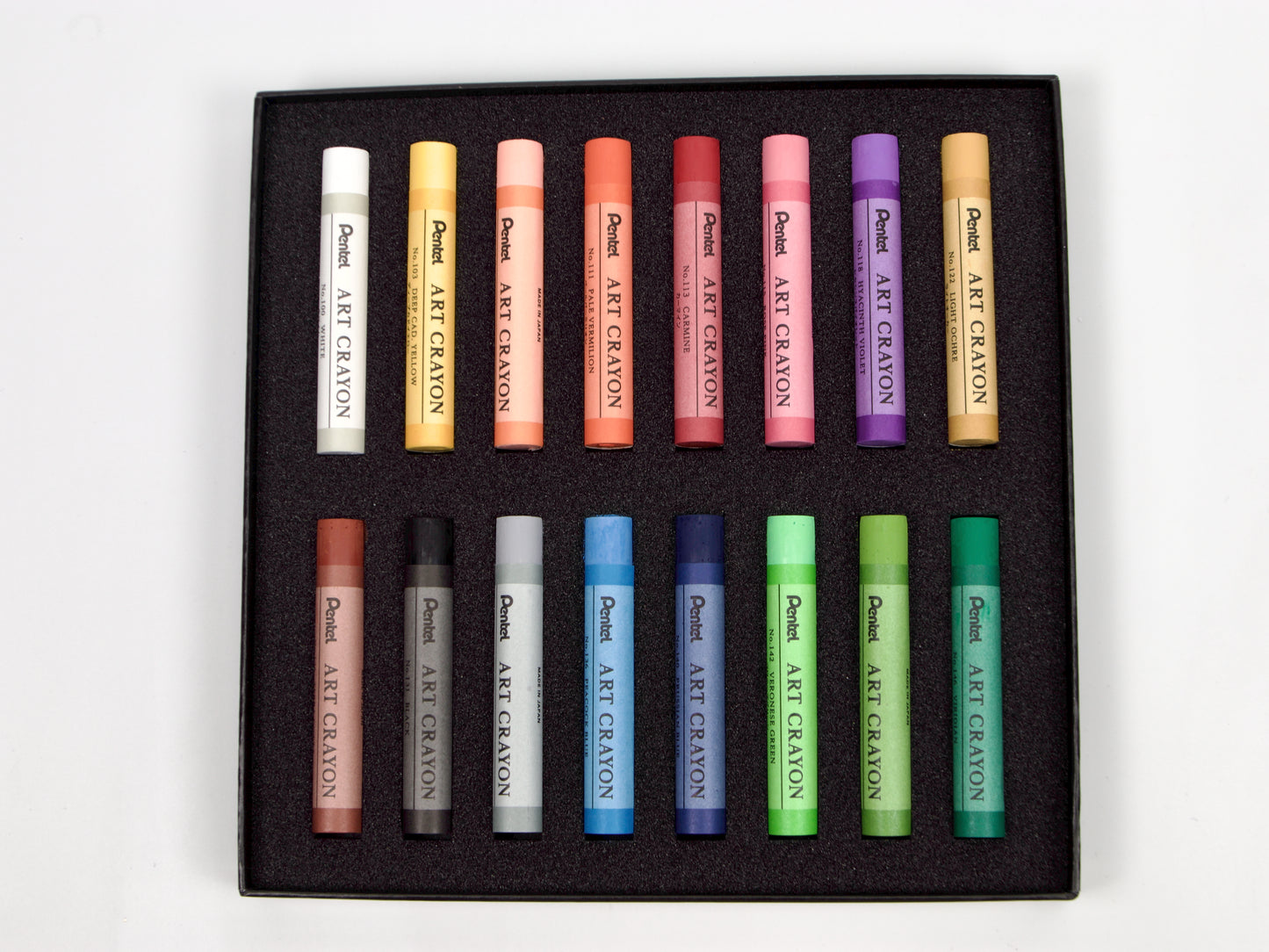 Pentel Art Crayon 16 Color Set