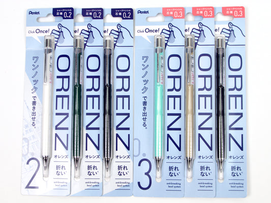 Pentel Orenz (New Colors)