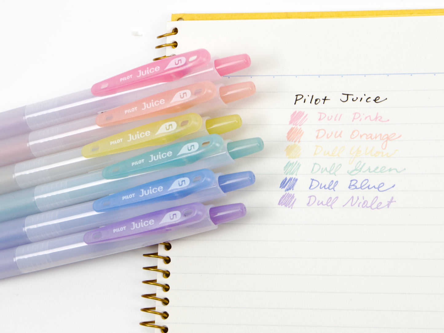 Ensemble de couleurs de ton terne Pilot Juice
