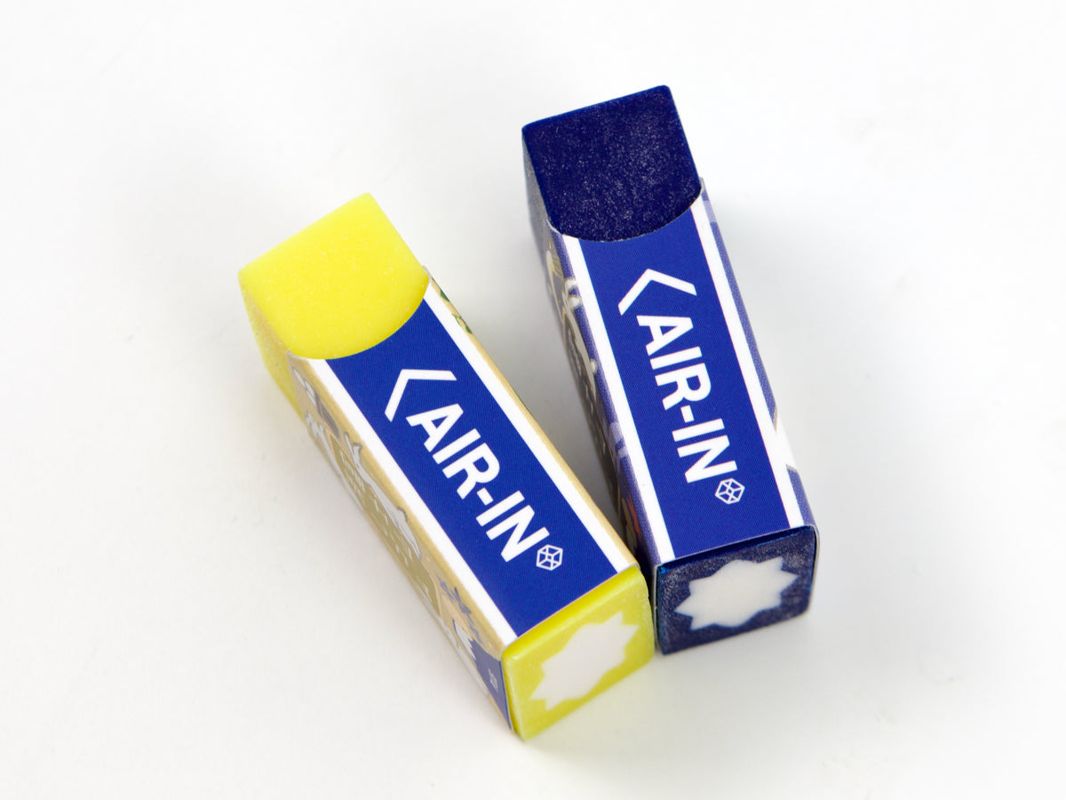 Plus Air-In Moon-Viewing Mt. Fuji Eraser Set