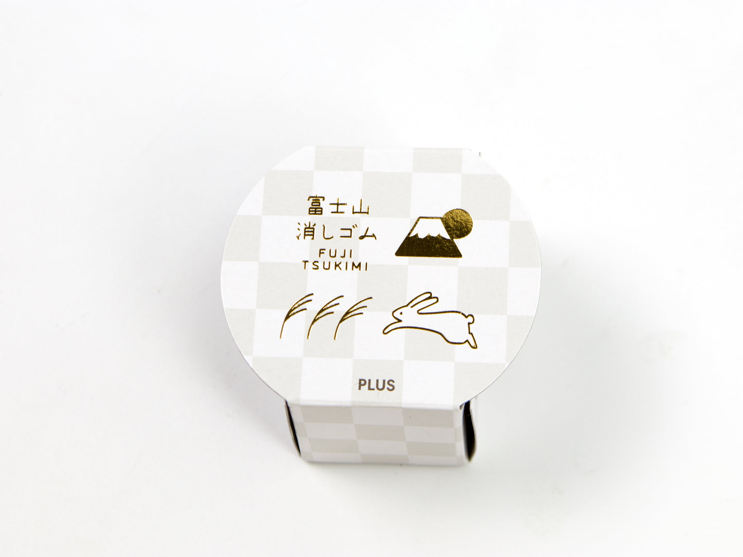 Plus Air-In Moon-Viewing Mt. Fuji Eraser Set