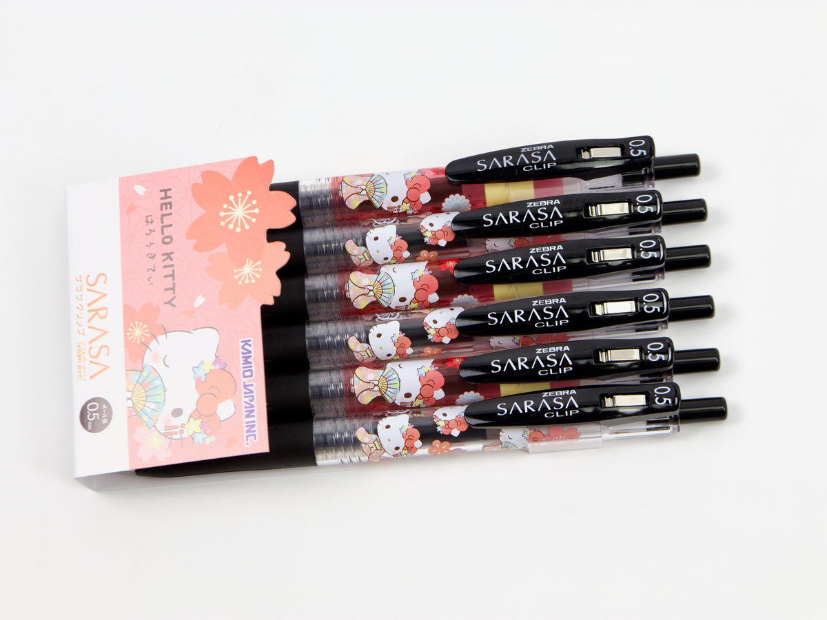 Sanrio Kimono X Sarasa Clip Set