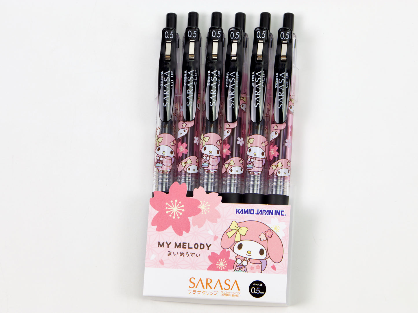 Sanrio Kimono X Sarasa Clip Set