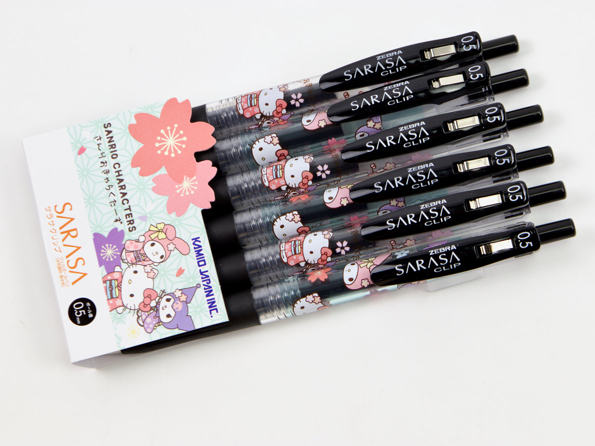Sanrio Kimono X Sarasa Clip Set