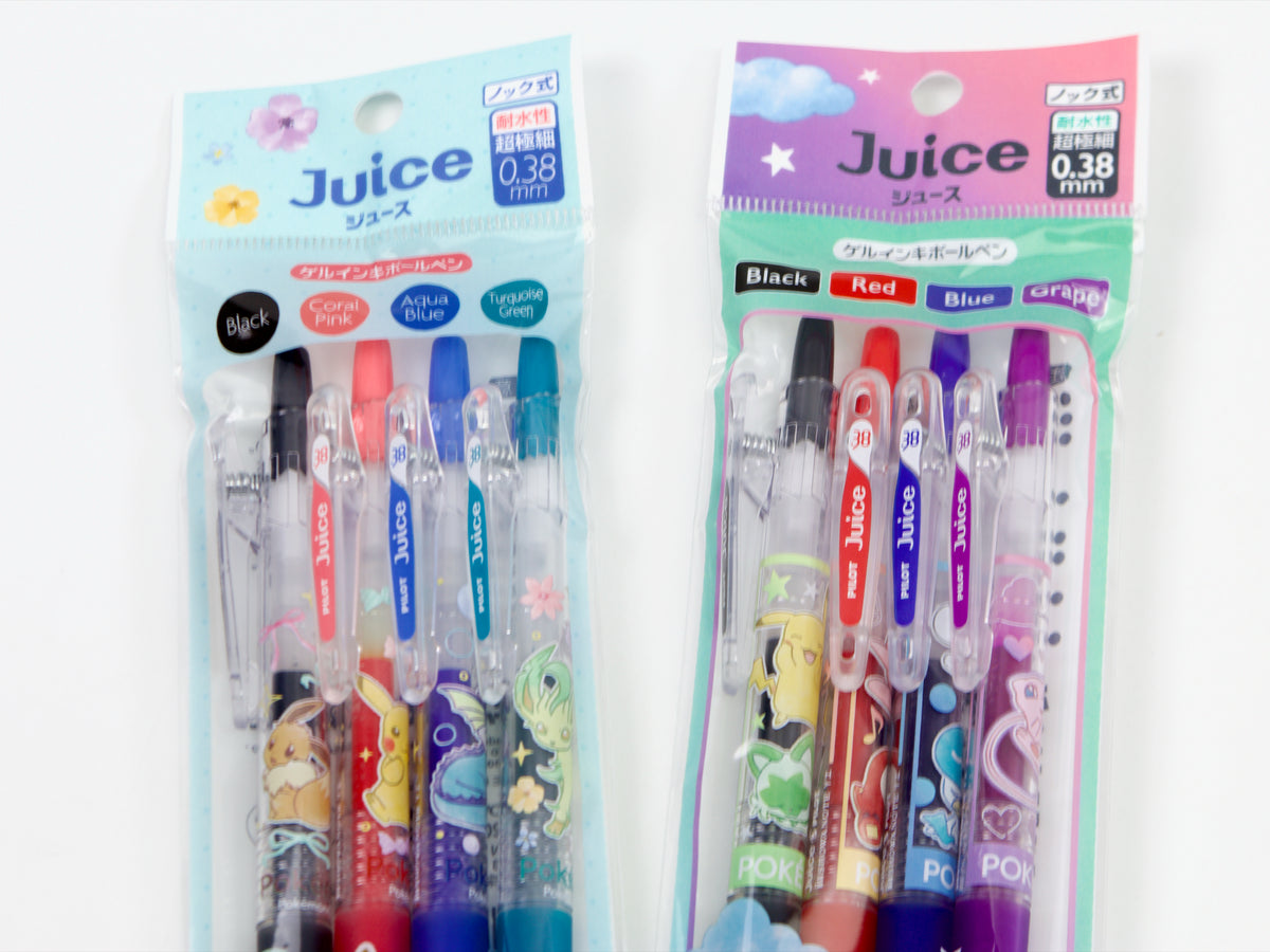 Pilot Juice Pokemon 4 Color Sets