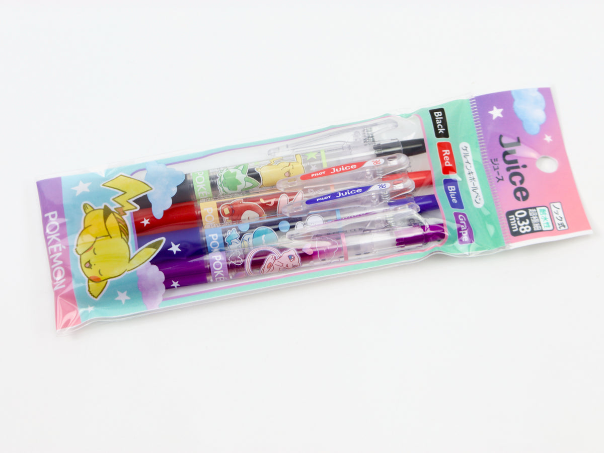 Pilot Juice Pokemon 4 Color Sets