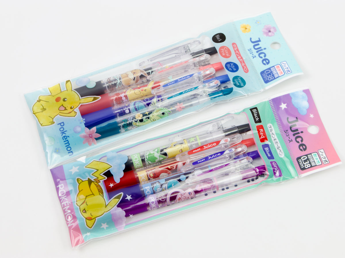 Pilot Juice Pokemon 4 Color Sets