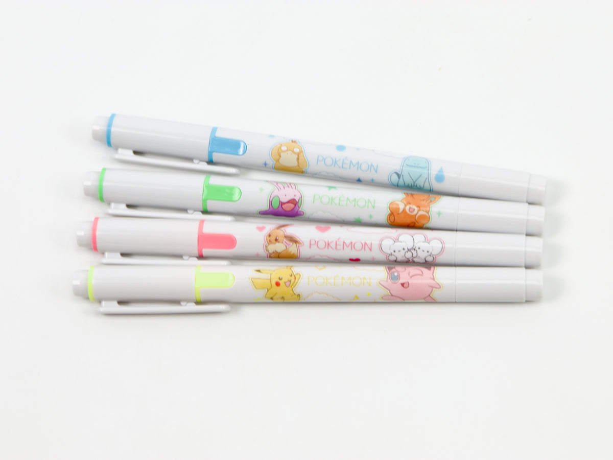 Pokemon X Pilot Kire-Na Highlighter 4 Color Set LTD