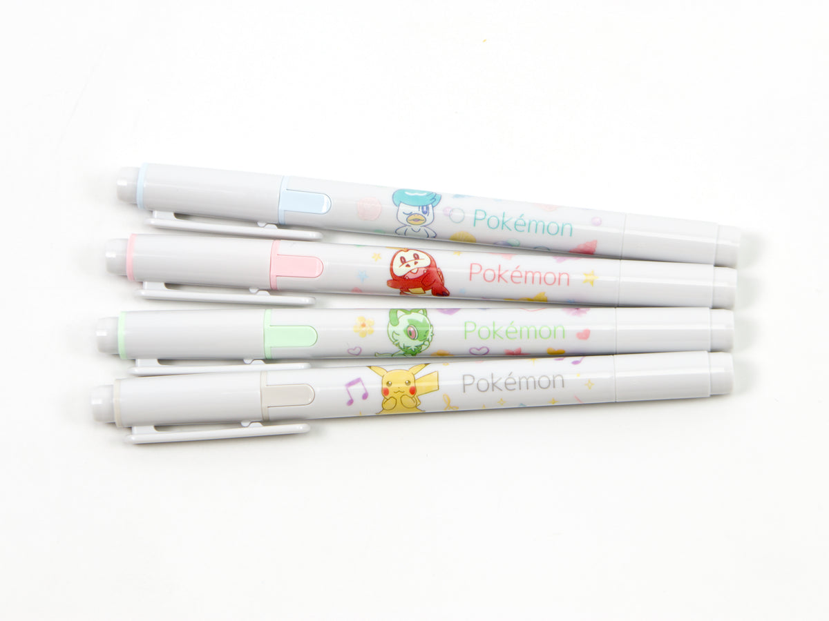 Pokemon X Pilot Kire-Na Highlighter 4 Color Set LTD