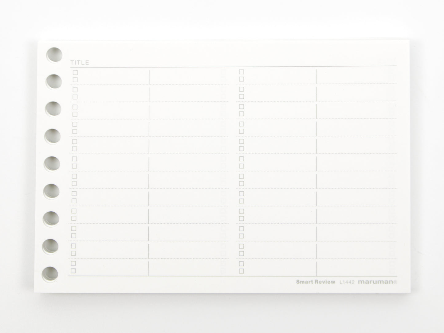 Recharge de mots pour revue intelligente Maruman Mini Session