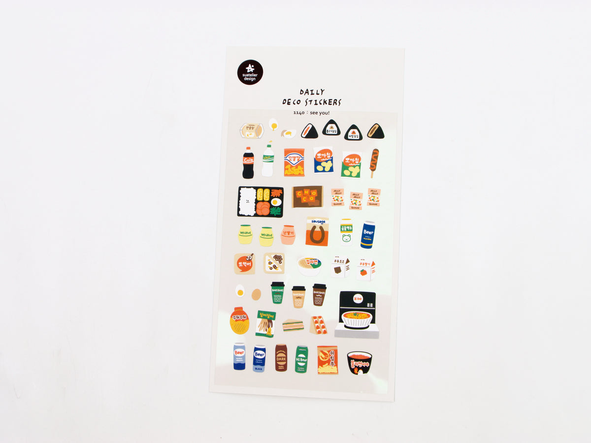 Suatelier Daily Deco Stickers (Paper)