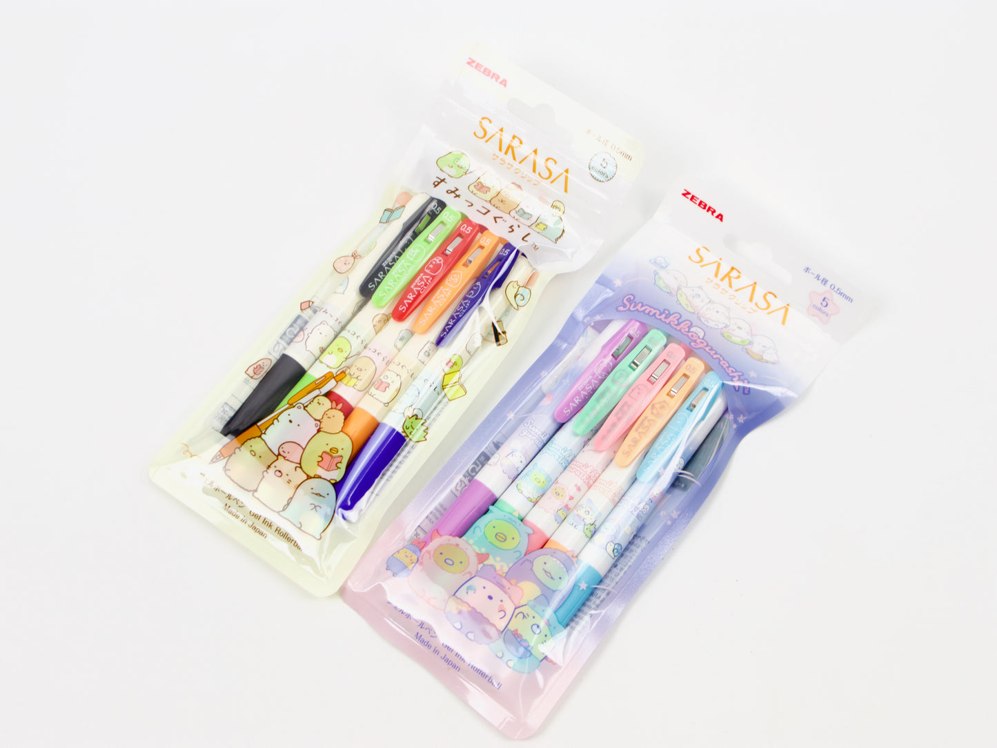 Sumikko Gurashi Sarasa Clip 5 Color Set LTD