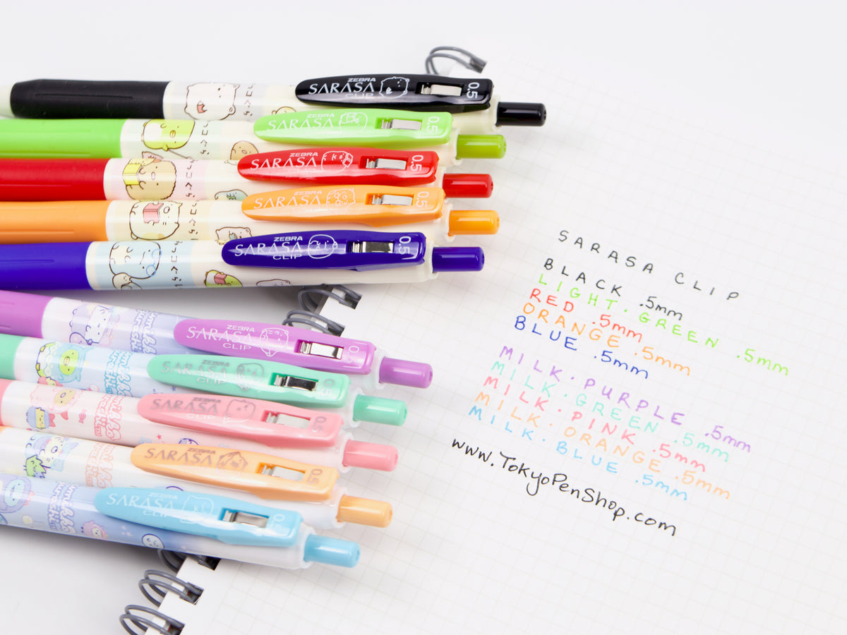 Sumikko Gurashi Sarasa Clip 5 Color Set LTD