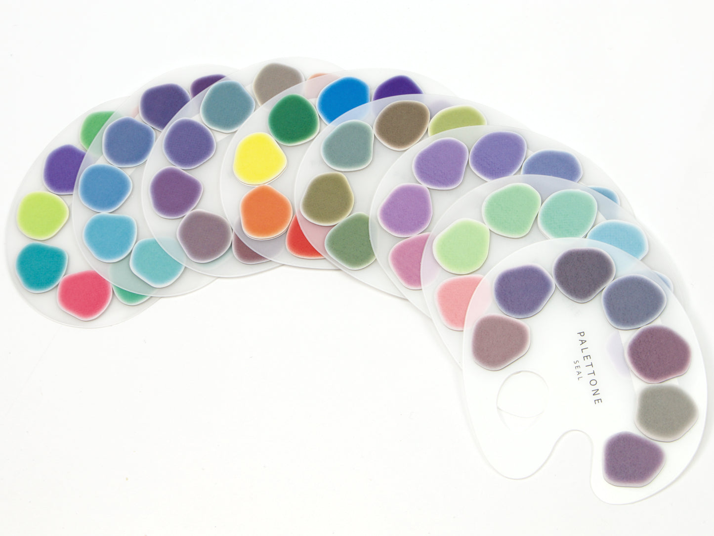 Autocollants d'humeur translucides à pois Washi Appree