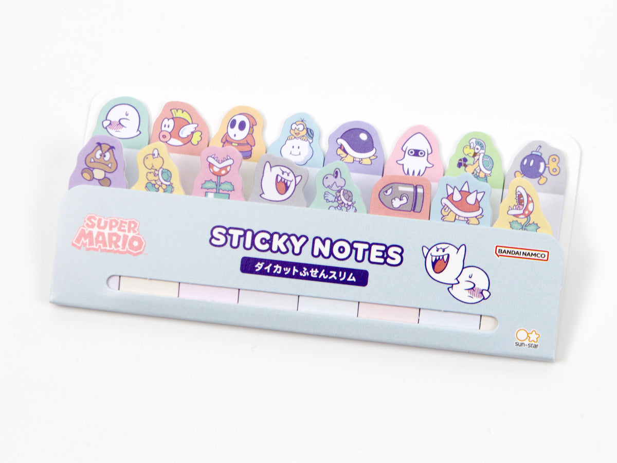 Super Mario Sticky Note Page Flags