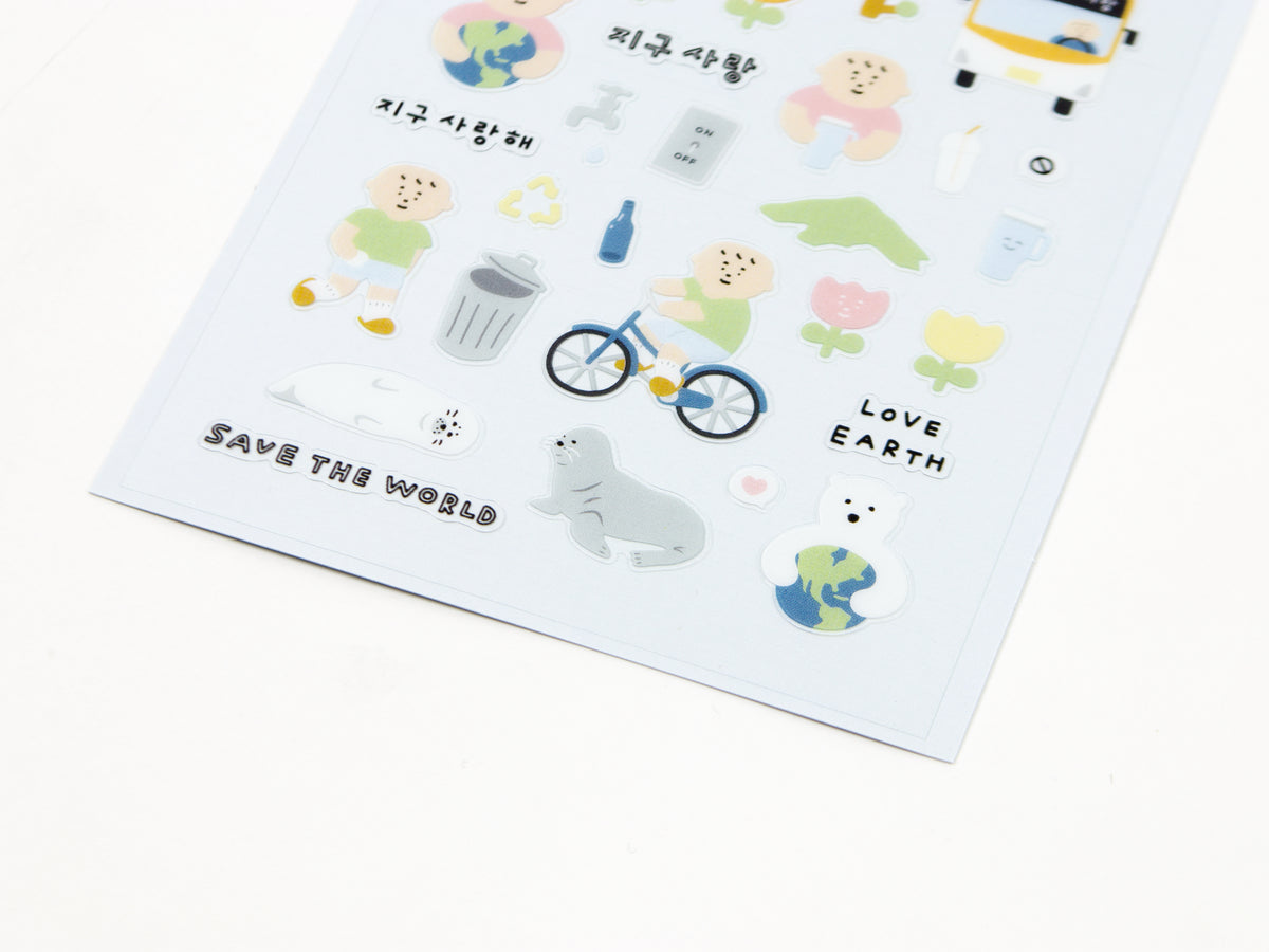 Suatelier Daily Deco Stickers (PVC)
