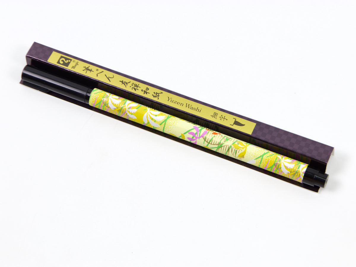 Teranishi Magic Washi-Wrapped Brush-Style Pen