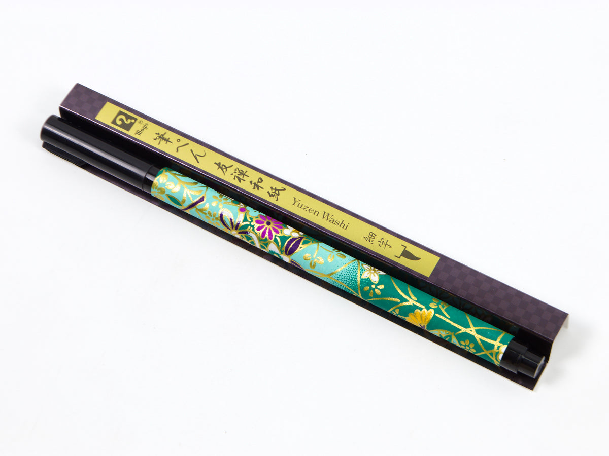 Teranishi Magic Washi-Wrapped Brush-Style Pen