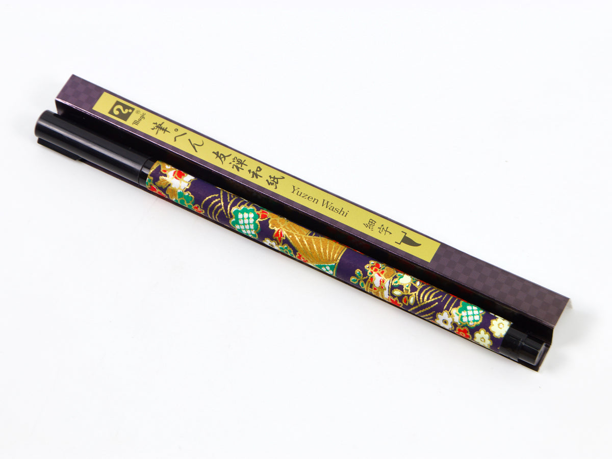 Teranishi Magic Washi-Wrapped Brush-Style Pen