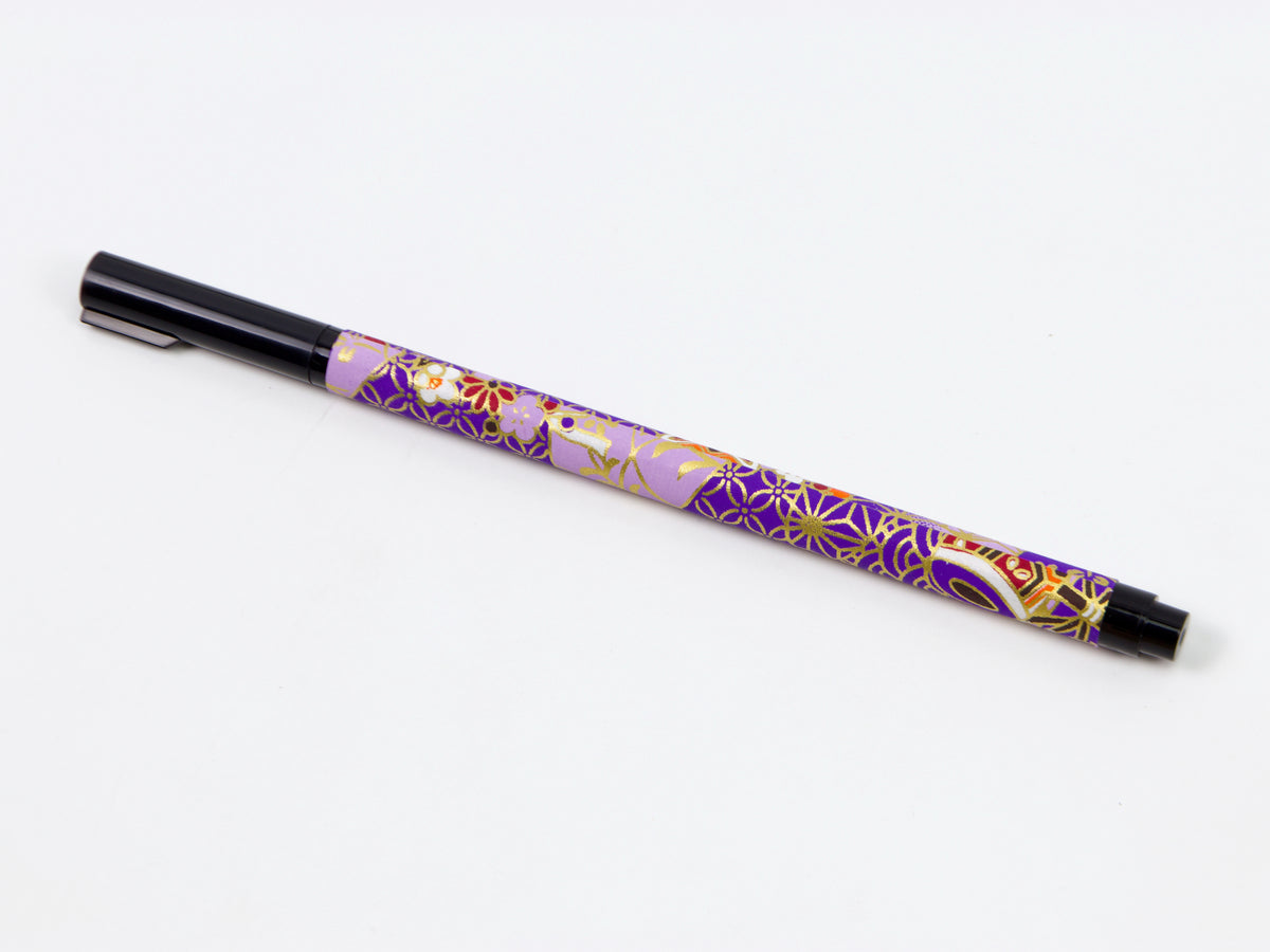 Teranishi Magic Washi-Wrapped Brush-Style Pen