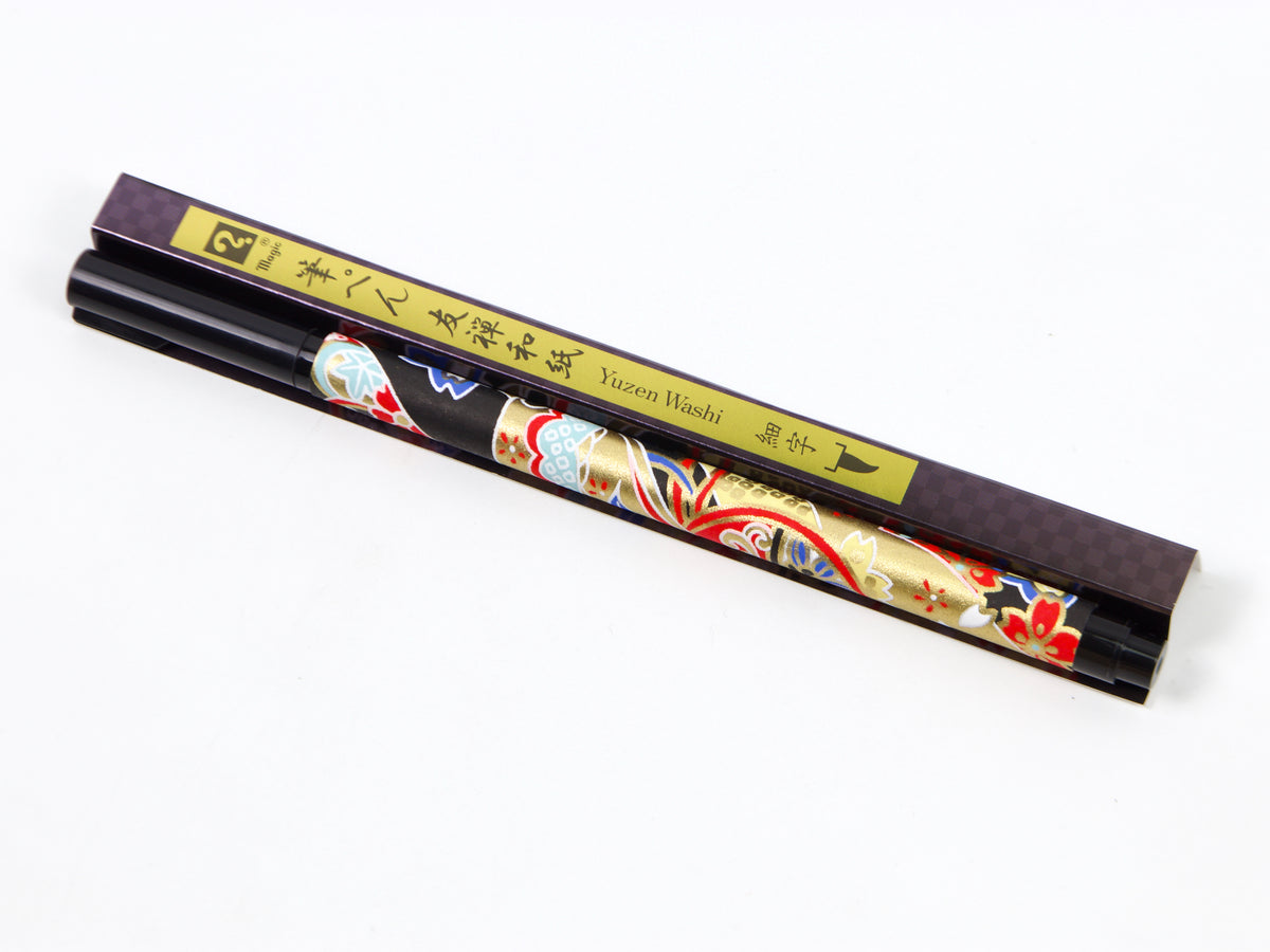 Teranishi Magic Washi-Wrapped Brush-Style Pen