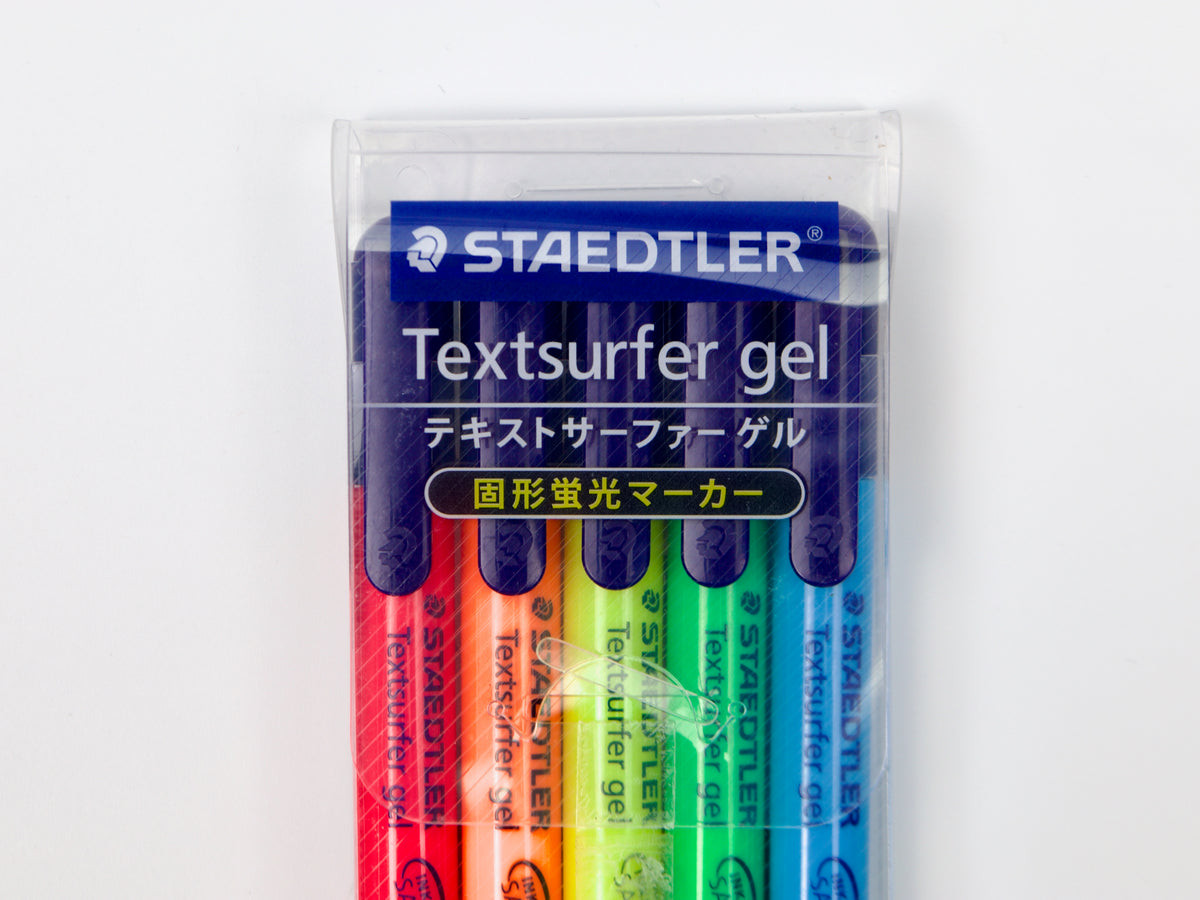 Juego de 5 colores Staedtler Textsurfer Gel
