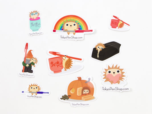 Tokyo Pen Shop Nine Sticker Set