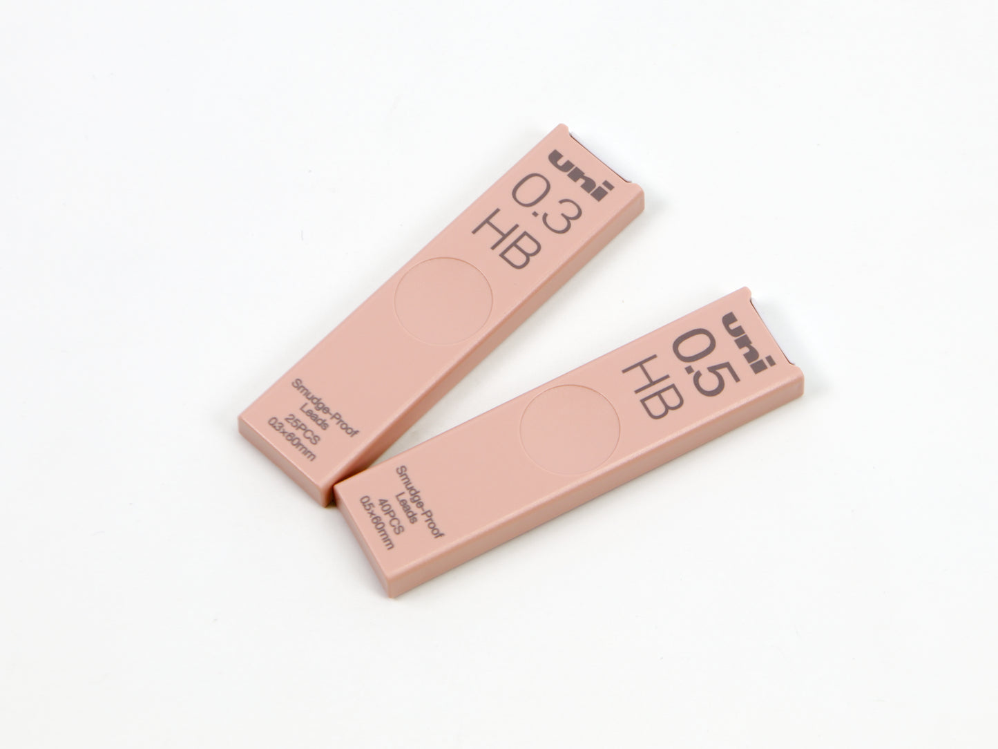 Estuche de color recargable con minas a prueba de manchas Uni