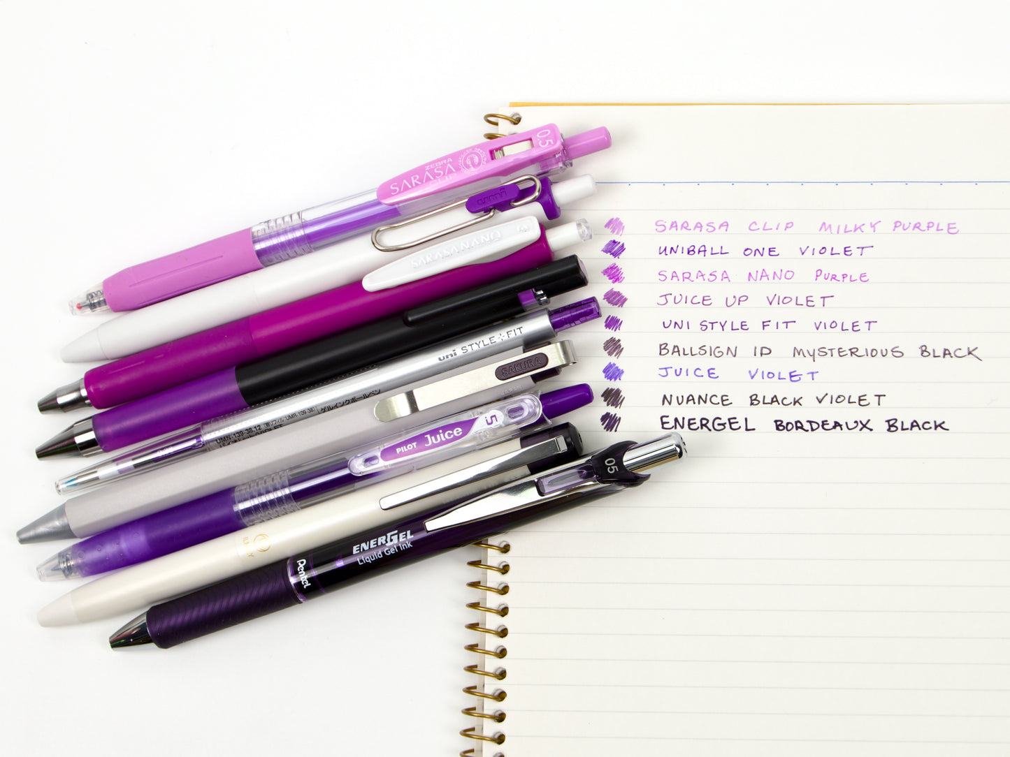 Violet Pen Sampler Set