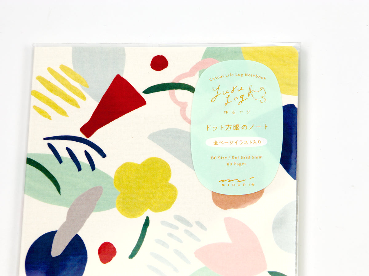 Midori Yuru Log Notebook B6