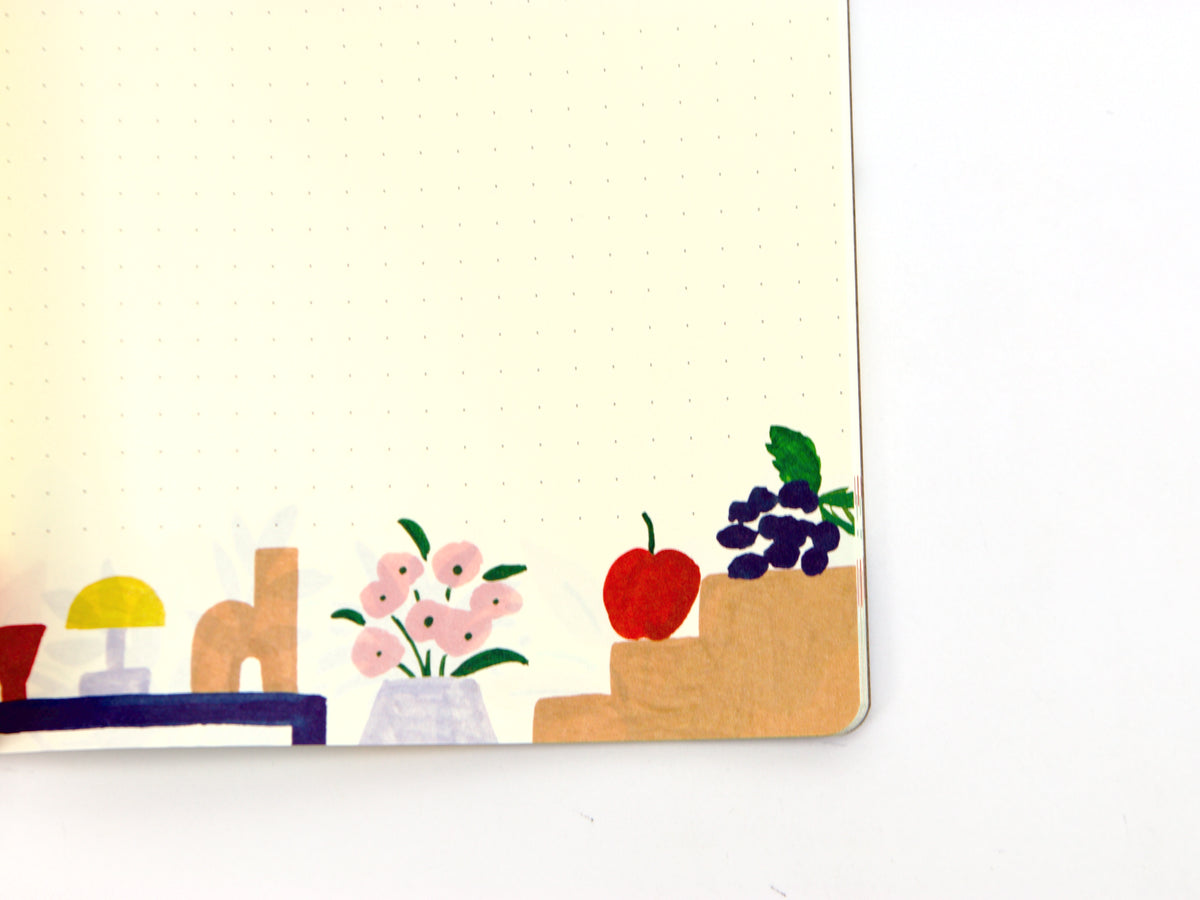 Midori Yuru Log Notebook B6