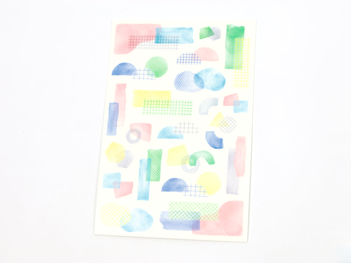 Midori Yuru Log Writeable Stickers
