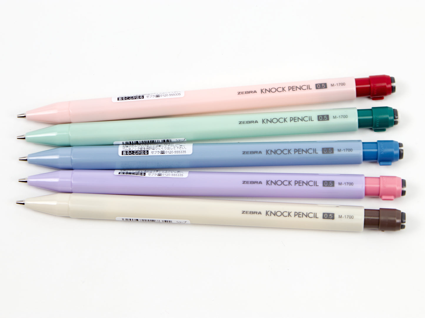 Zebra Knock Pencil M-1700 Opaque Colors