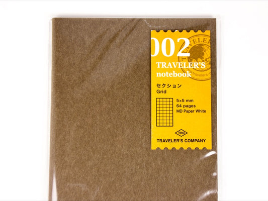 Recambio de cuaderno de cuadrícula 002