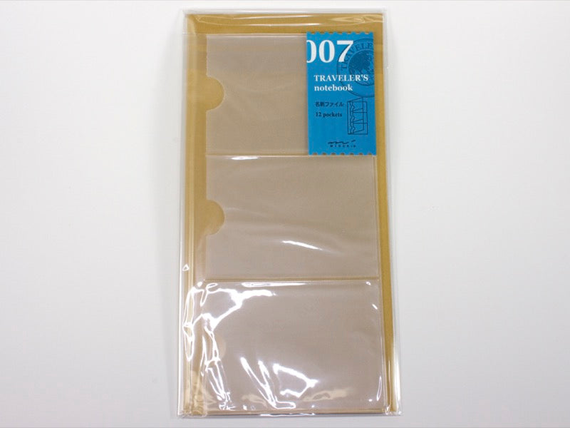 007 Carpeta de bolsillo para tarjetas de visita