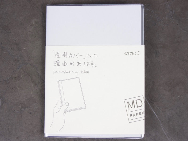 Midori MD Paper A6 Notebook Clear Cover