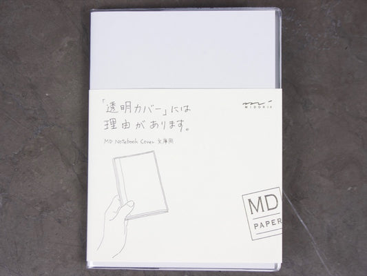 Cuaderno Midori MD Paper A6 con tapa transparente