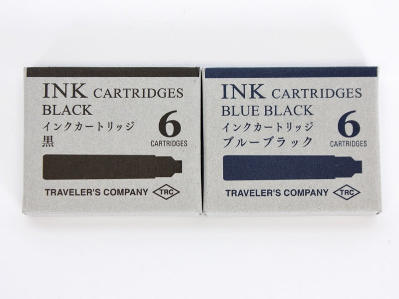 Traveler's Company Brass Fountain Pen Ink Cartridge 6pk