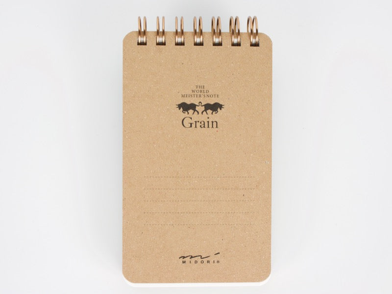 Midori Grain Notebook