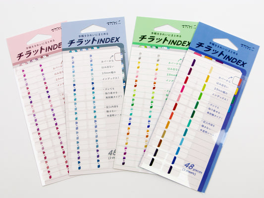 Onglets de page Midori Chiratto petits