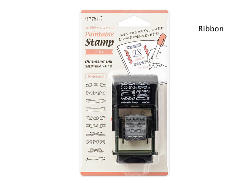 Midori Paintable Stamp 10 Design Type