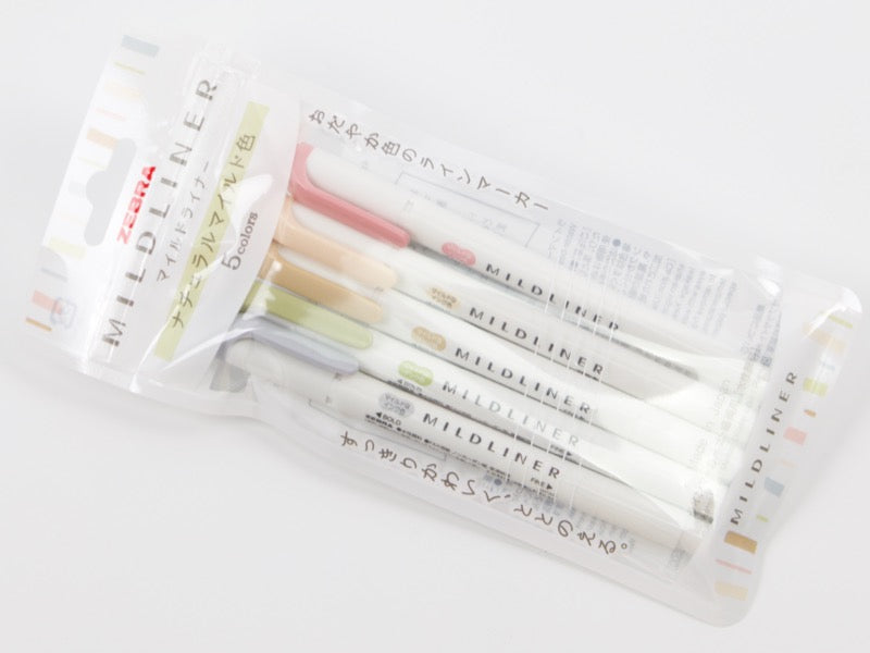 Zebra MildLiner 5-pack