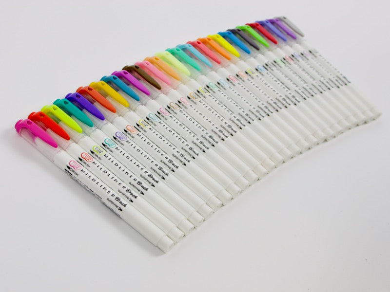 Pinceaux Zebra MildLiner individuels