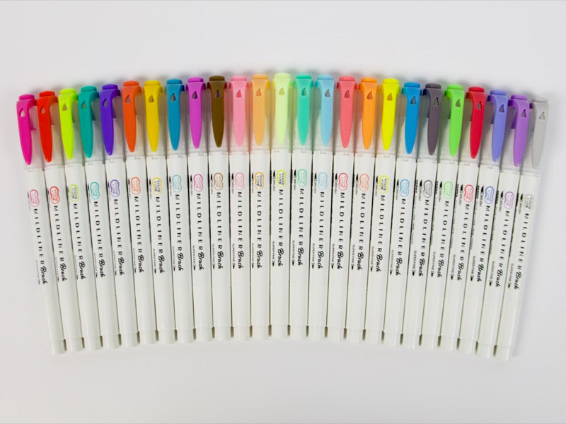 Pinceaux Zebra MildLiner individuels