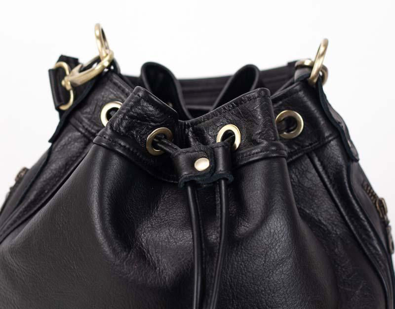 milloo Danae Bucket Bag Black