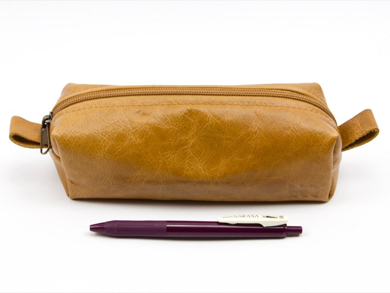 milloo Rec Pen Case Distressed Brown