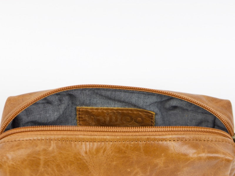 milloo Rec Pen Case Distressed Brown